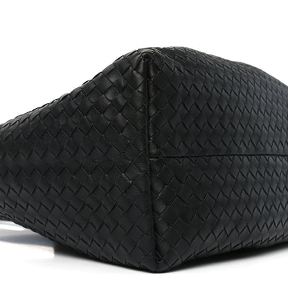 Bottega Veneta Calfskin Intrecciato Large Pinacoteca Reversible Tote Black 9 of 10
