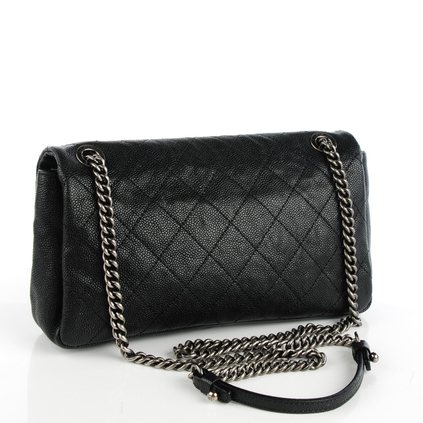Caviar Medium Simply CC Flap Black