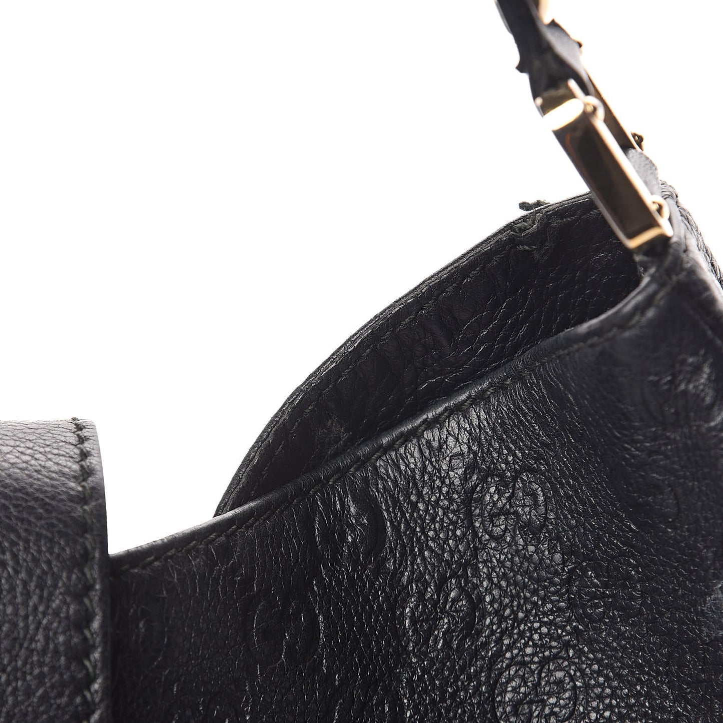 Guccissima Large New Ladies Web Hobo Black