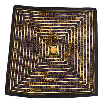 Hermes Silk Les Sources De La Vie Scarf 90 1 of 4