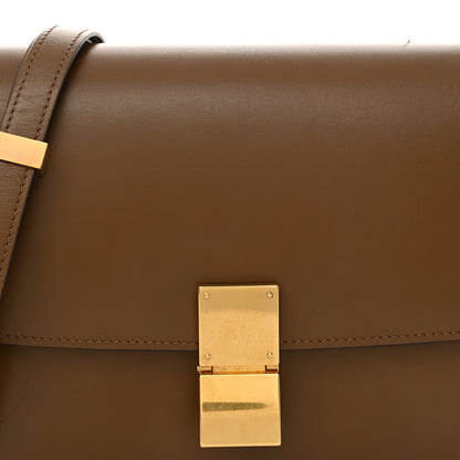 Celine Box Calfskin Medium Classic Box Flap Bag Camel 8 of 15