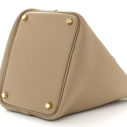 Hermes Taurillon Clemence Picotin Lock 18 PM Trench 10 of 11