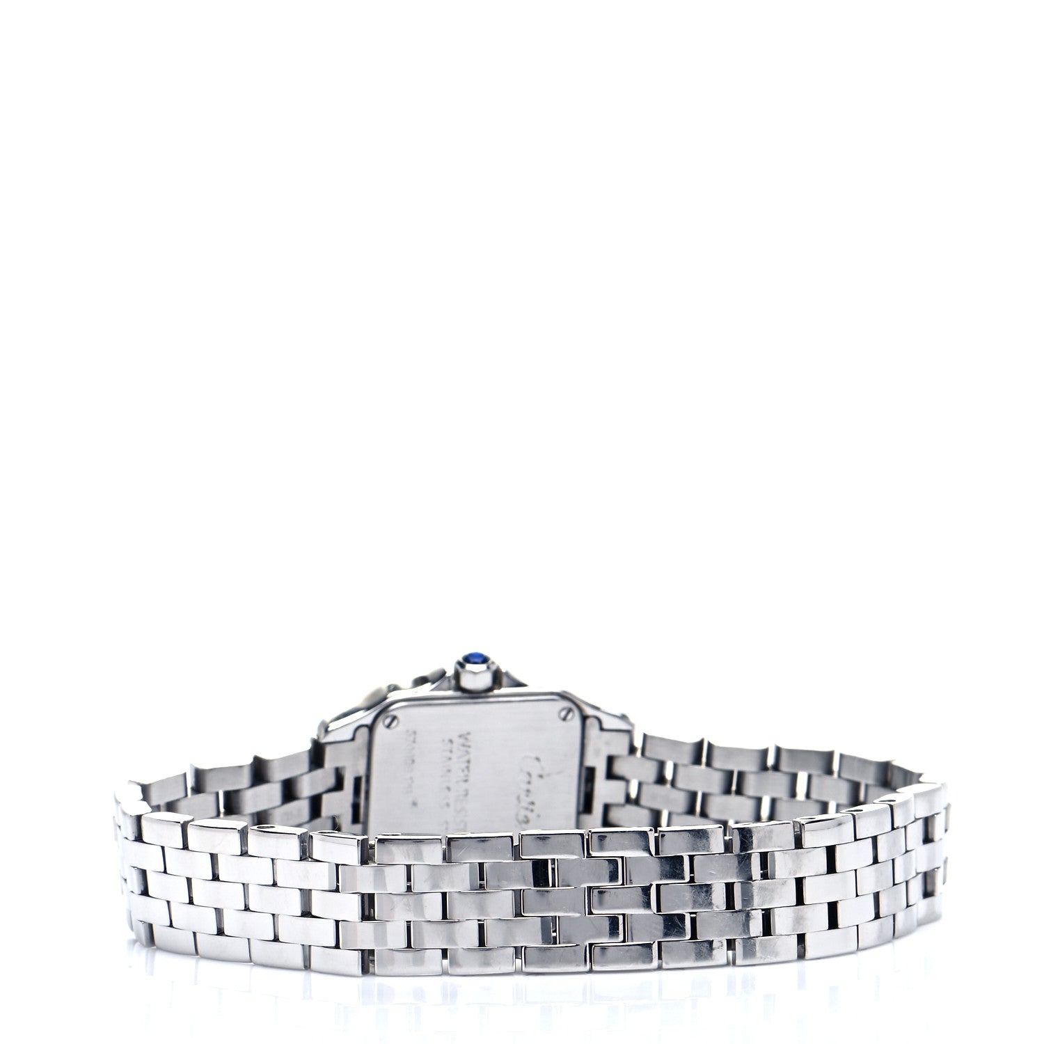 Cartier Stainless Steel 20mm Santos Demoiselle Quartz Watch 3 of 6