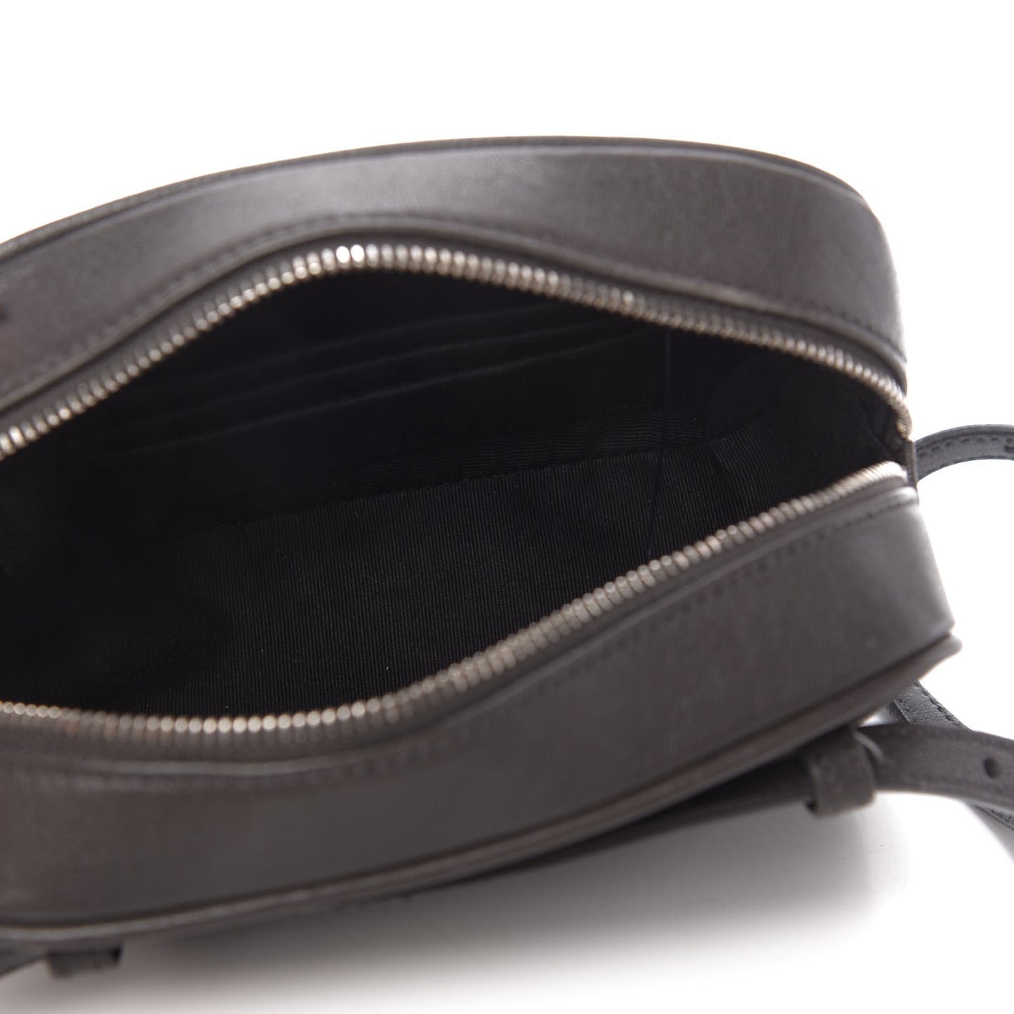 Lambskin Monogram Lou Belt Bag Asphalt