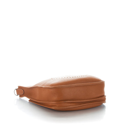 Hermes Taurillon Clemence Evelyne III PM Gold 4 of 15