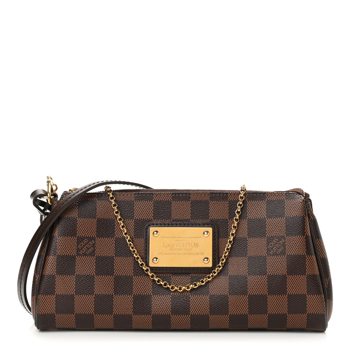 Damier Ebene Eva Clutch