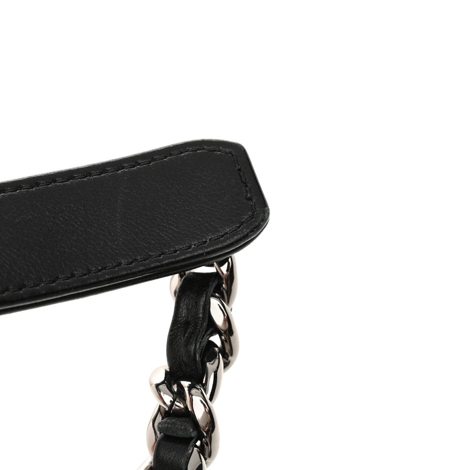 Chanel Lambskin Chain Quilted Medium Chanel 19 Flap Black 12 of 13