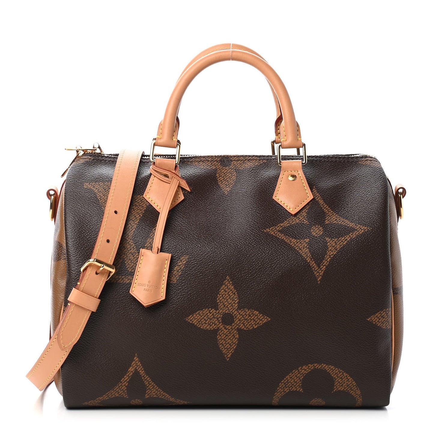 Reverse Monogram Giant Speedy Bandouliere 30