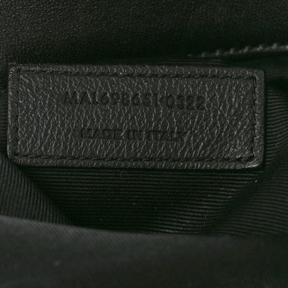 Saint Laurent Lambskin Quilted Maxi Icare Shopping Tote Black 8 of 14