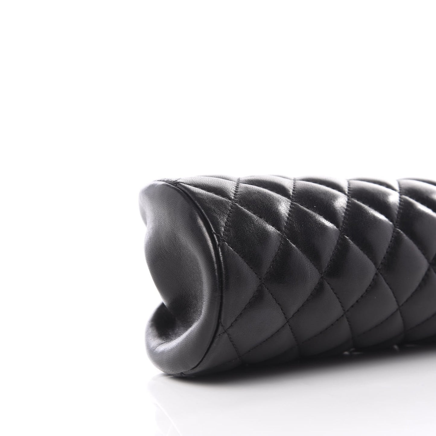 Lambskin Quilted Timeless Clutch Black