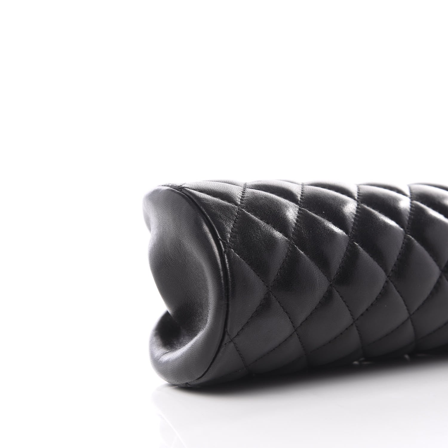 Chanel Lambskin Quilted Timeless Clutch Black 7 of 8