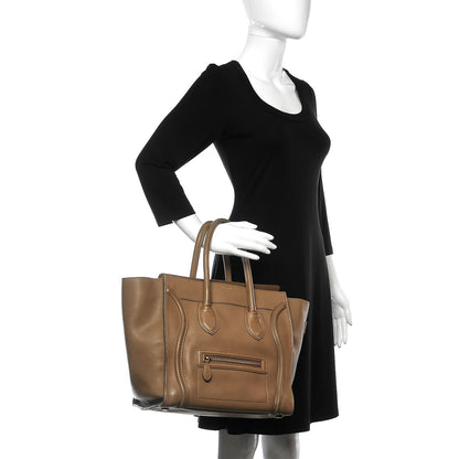 Celine Smooth Calfskin Mini Luggage Camel 2 of 17