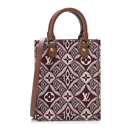 Louis Vuitton Jacquard Since 1854 Petit Sac Plat Bordeaux 1 of 11
