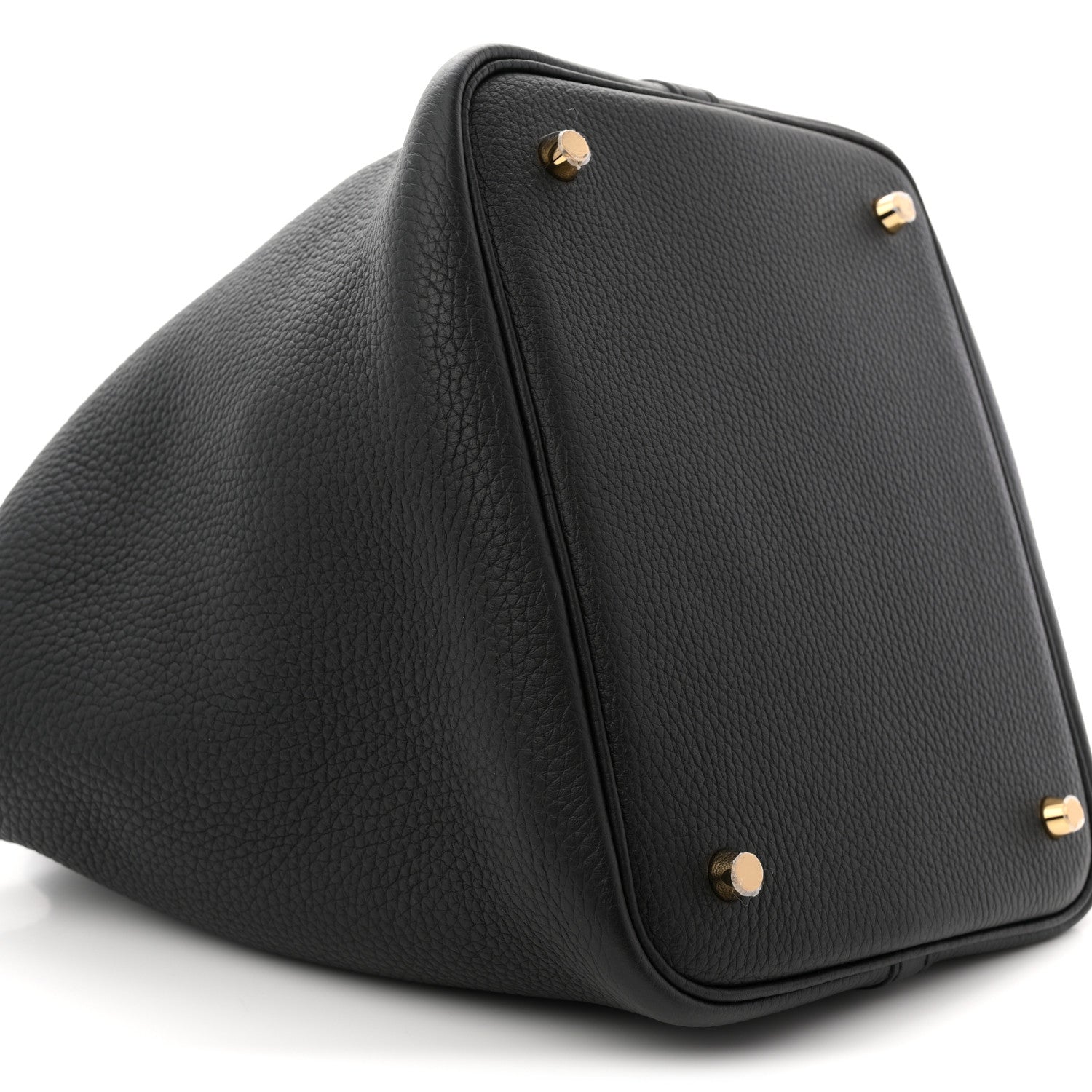 Hermes Taurillon Clemence Picotin Lock 22 MM Black 9 of 11