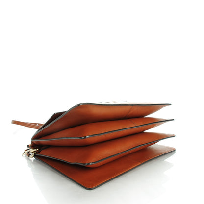 Chloe Suede Calfskin Medium Faye Shoulder Bag Tobacco 4 of 8