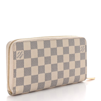 Louis Vuitton Damier Azur Zippy Wallet 3 of 6