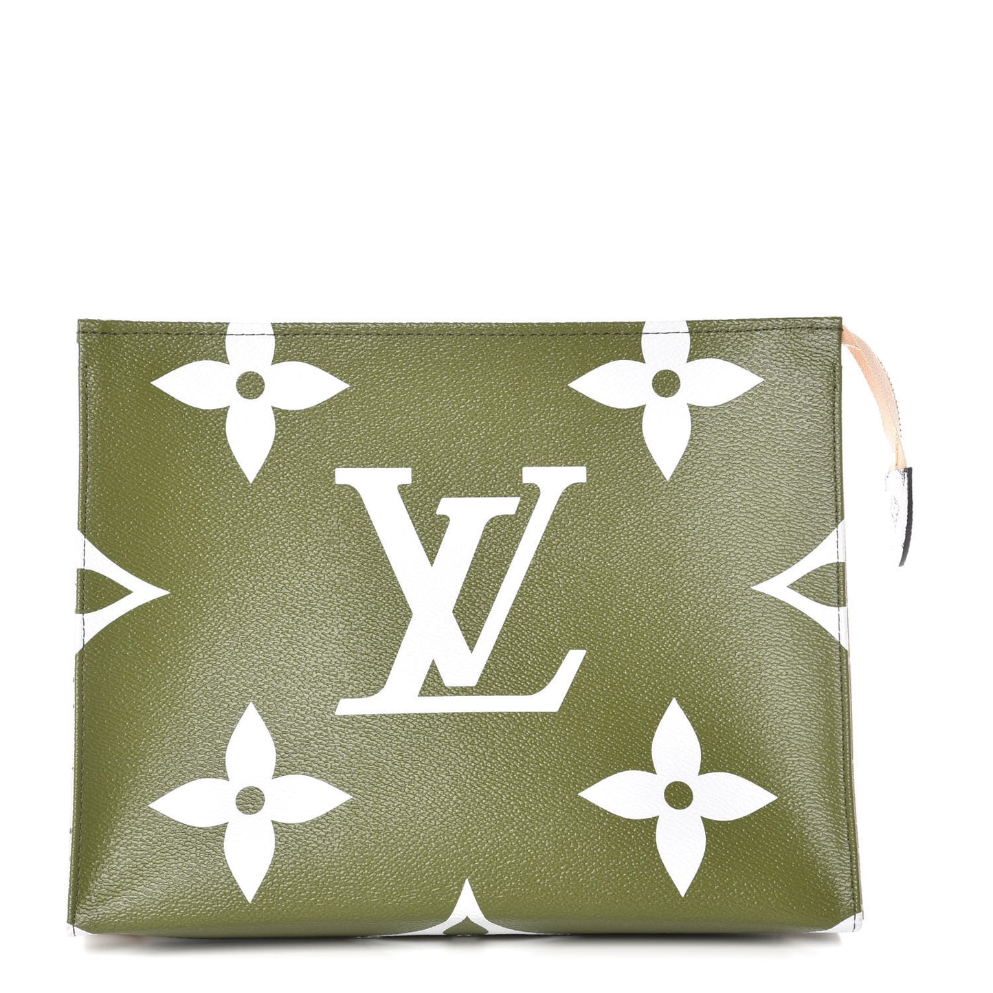 Monogram Giant Toiletry Pouch 26 Kaki