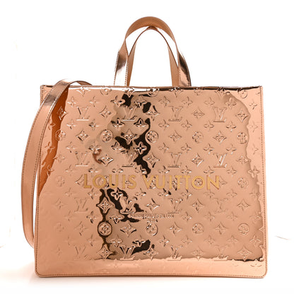 Louis Vuitton Monogram Mirror Shopper Tote MM Copper 1 of 9