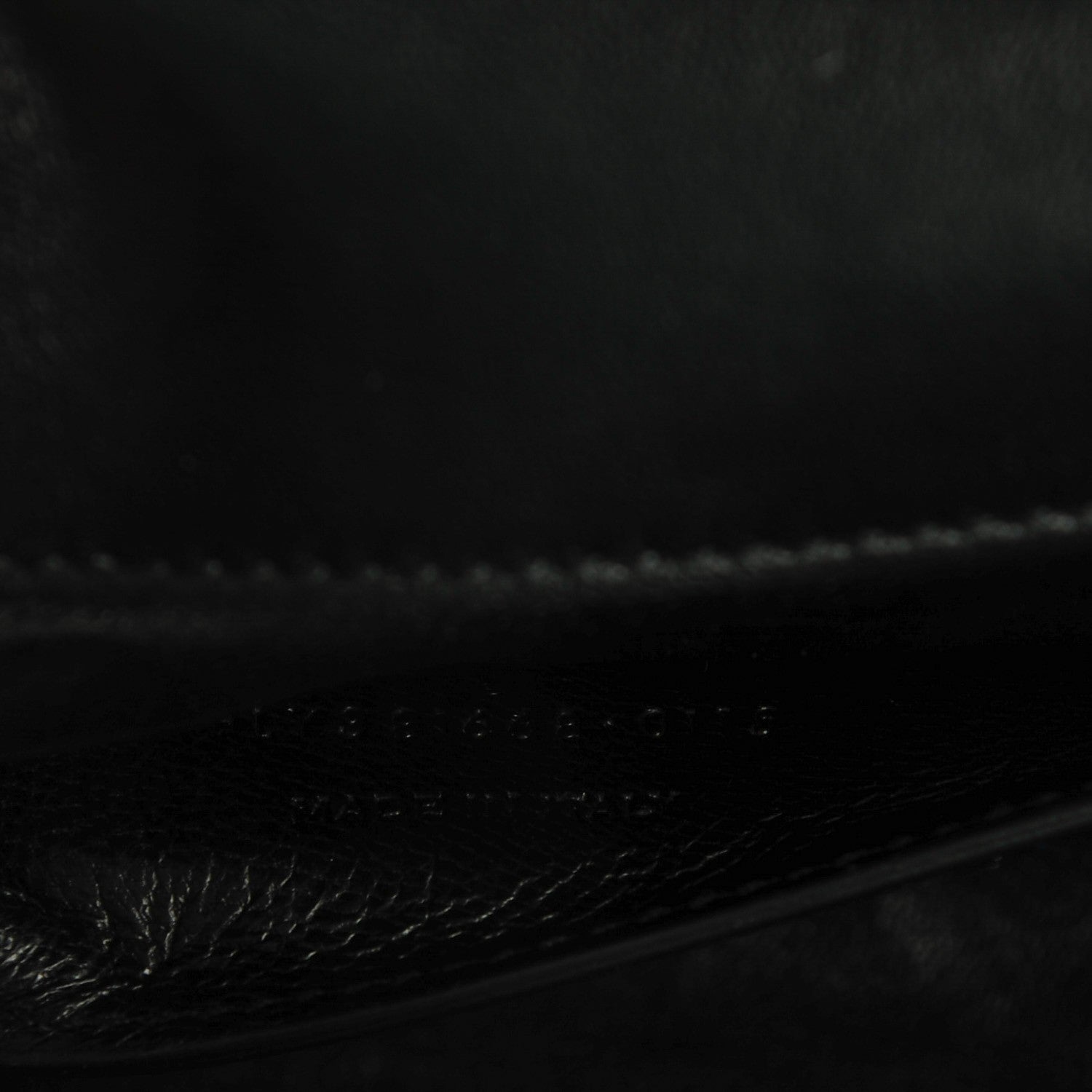 Saint Laurent Lambskin Matelasse Chevron Small Monogram Satchel Black 8 of 8