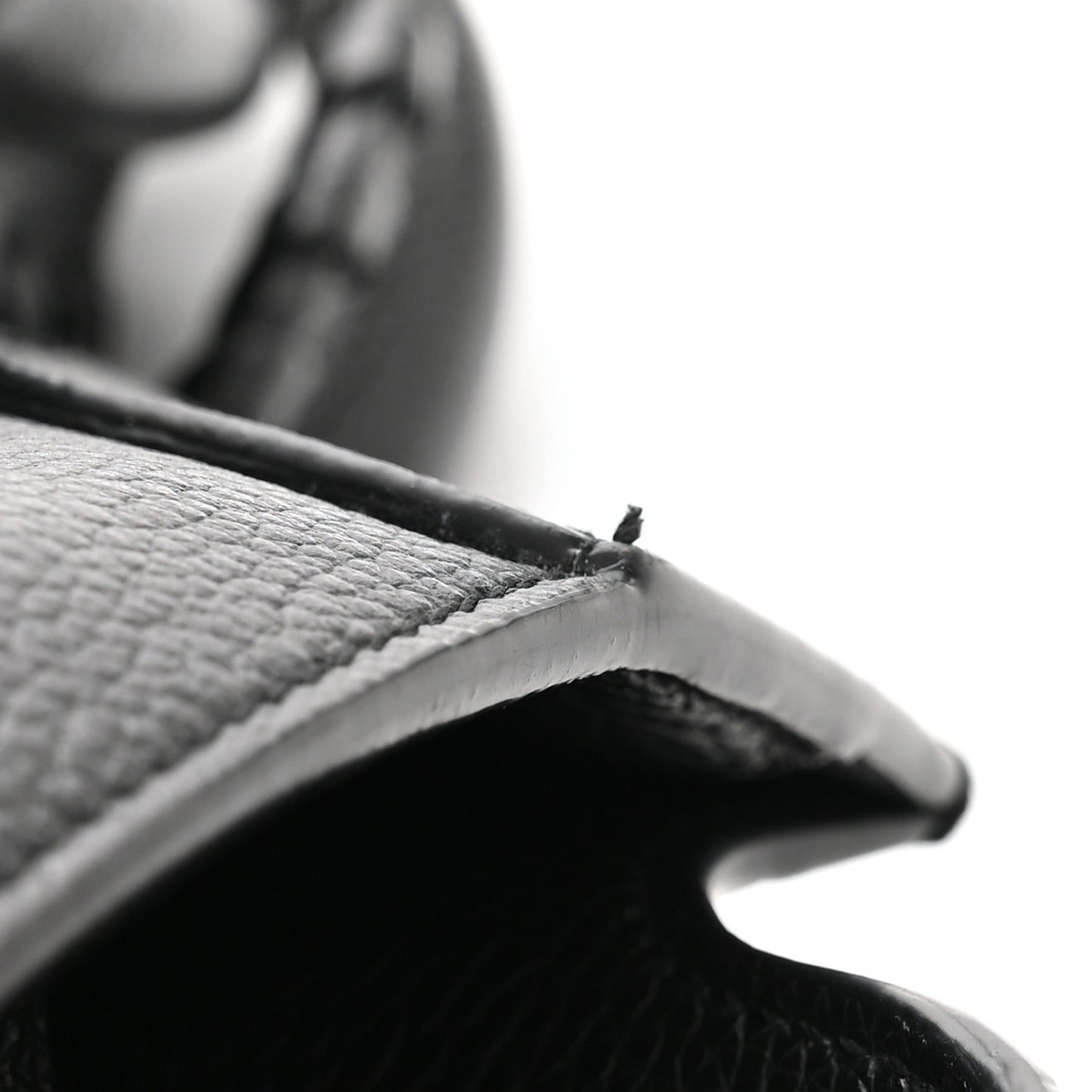 Grained Calfskin Black Hardware Neo Classic City Black