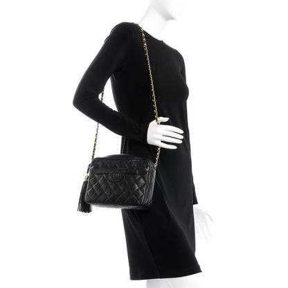 Chanel Caviar Quilted Camera Case Black 2 of 8