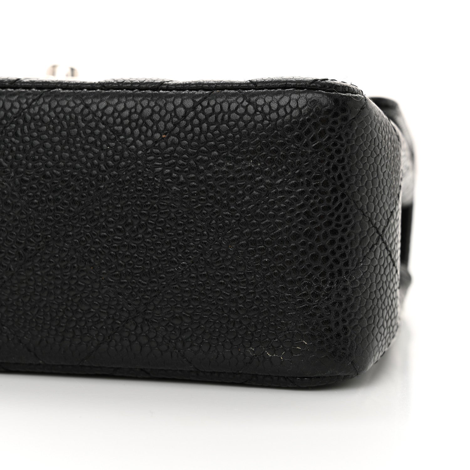 Chanel Caviar Quilted Mini Square Flap Black 11 of 13