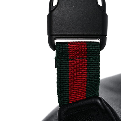 Gucci Grained Calfskin Logo Belt Bag Black 12 of 12