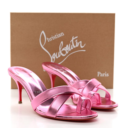 Christian Louboutin Kid Laminato Lining 41 Confettis 9 of 9