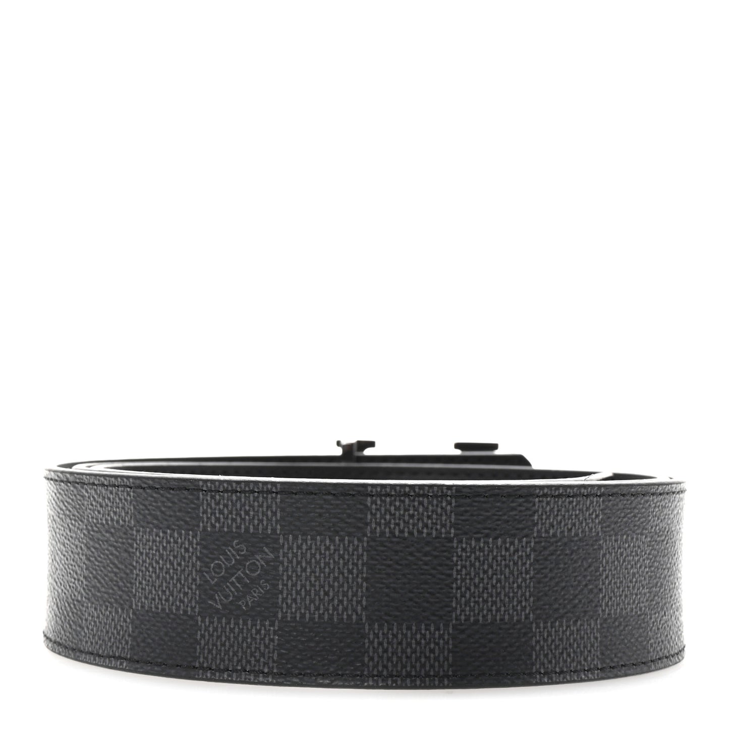 Damier Graphite 40mm LV Initiales Belt 105 42