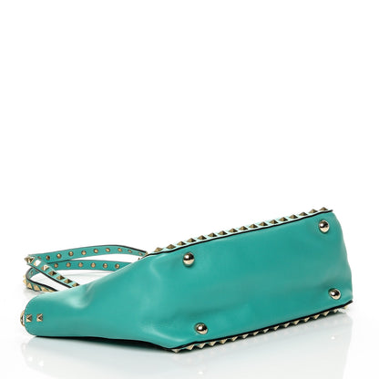 Valentino Garavani Vitello Small Rockstud Tote Colibri 4 of 6