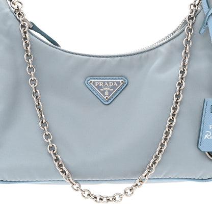 Prada Nylon Re-Edition 2005 Shoulder Bag Astrale 10 of 13