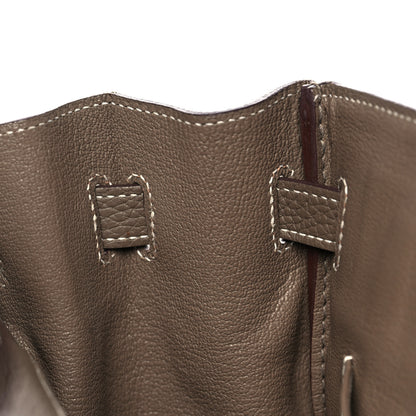 Hermes Togo Birkin 30 Etoupe 14 of 35