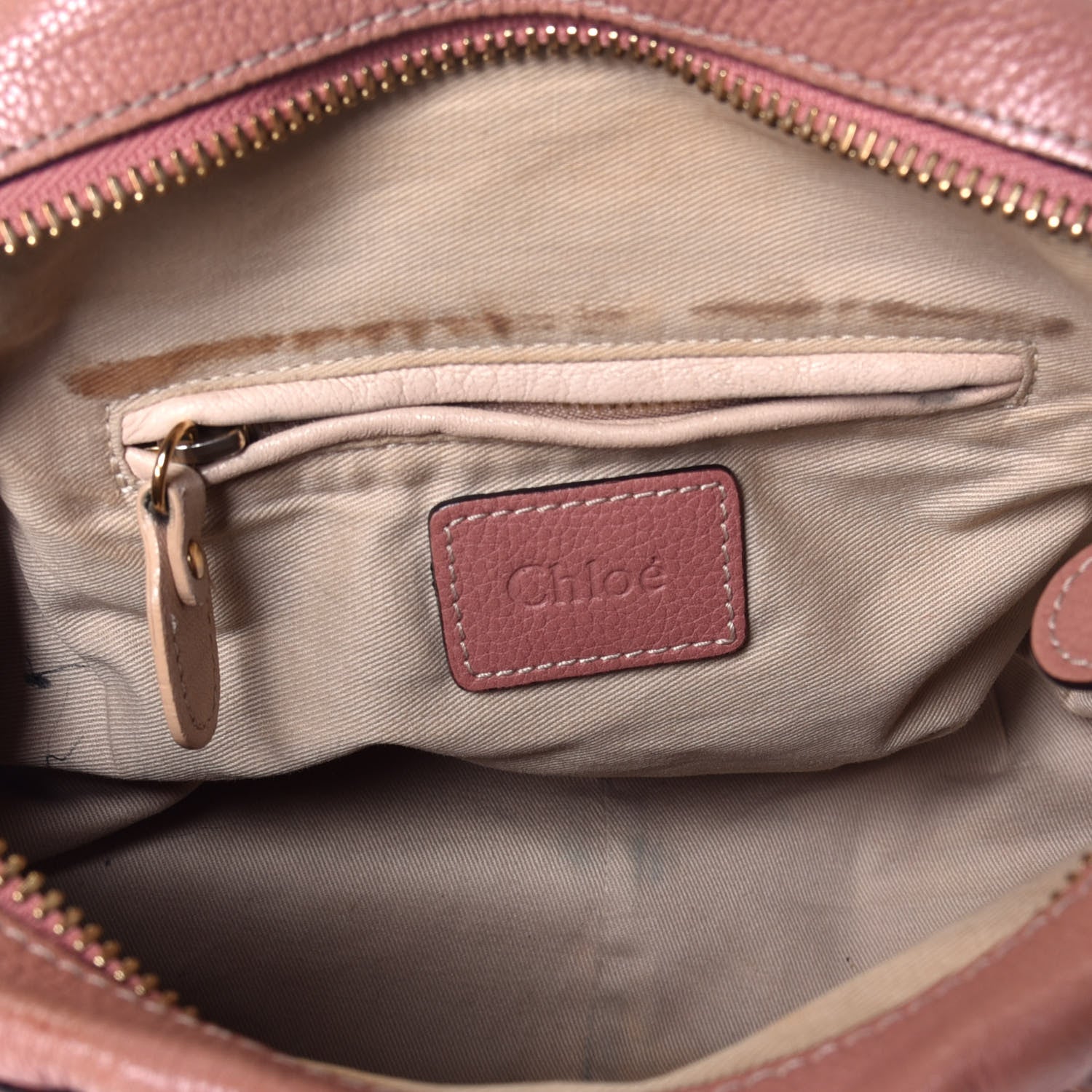 Chloe パラティ Chloe(クロエ)】 シャイニーレザー製PARATY 24スモールバッグ｜PARIGOT