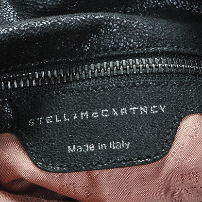 Stella McCartney Shaggy Deer Falabella Fold Over Tote Black 6 of 6