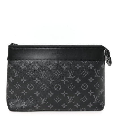 Louis Vuitton Monogram Eclipse Pochette Voyage Souple 1 of 6