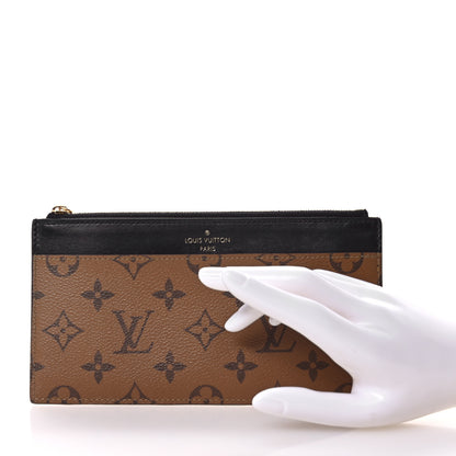 Louis Vuitton Reverse Monogram Slim Purse 2 of 7