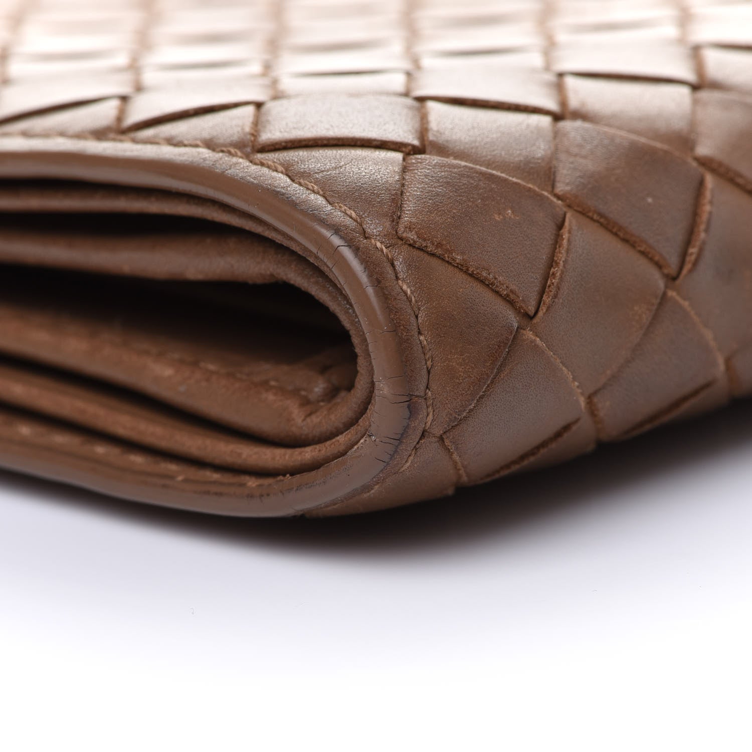 Bottega Veneta Nappa Intrecciato Bi-Fold Wallet Noce 14 of 18