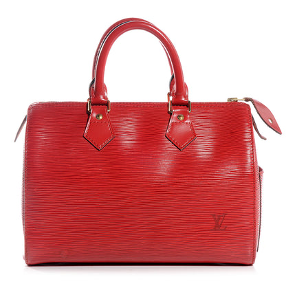 Louis Vuitton Epi Speedy 25 Rouge 1 of 7