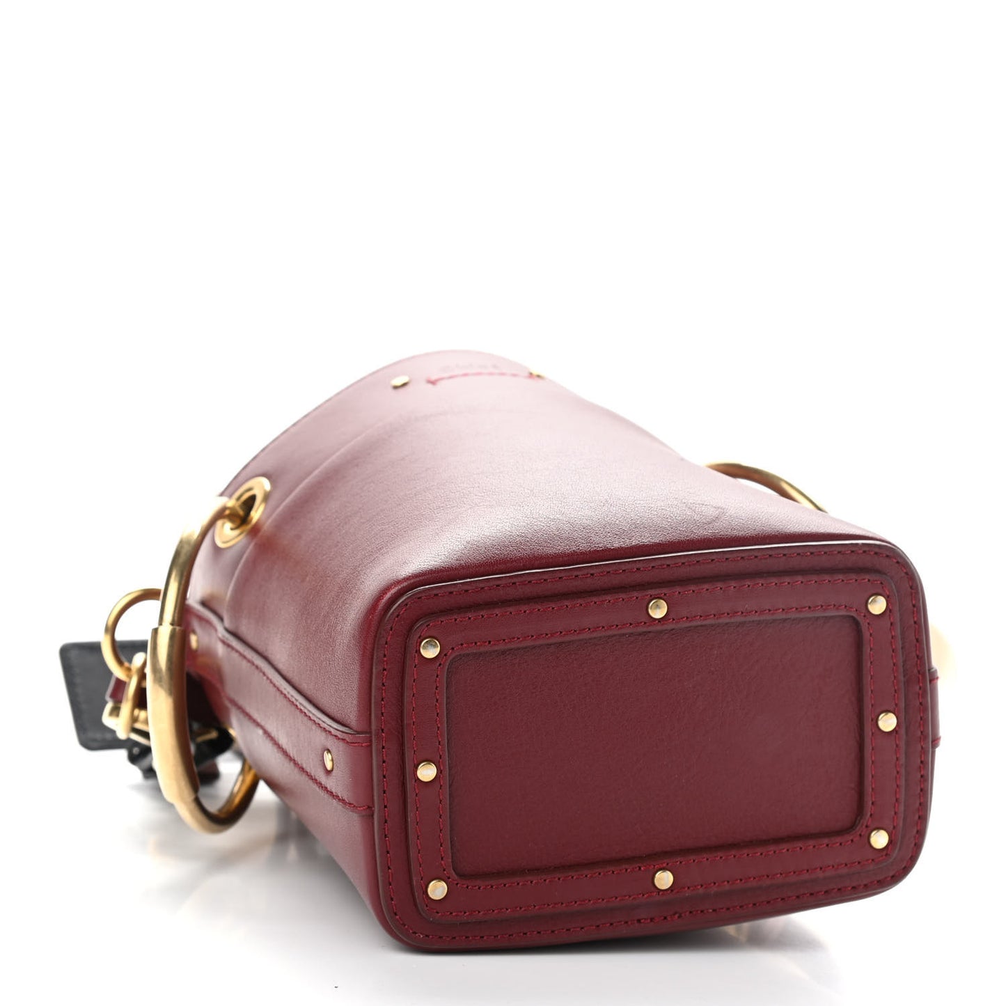 Smooth Calfskin Roy Bucket Bag Plum Purple
