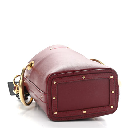 Chloe Smooth Calfskin Roy Bucket Bag Plum Purple 4 of 10