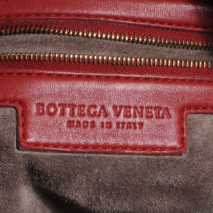 Bottega Veneta Nappa Intrecciato Maxi Veneta Hobo Crimson 6 of 8