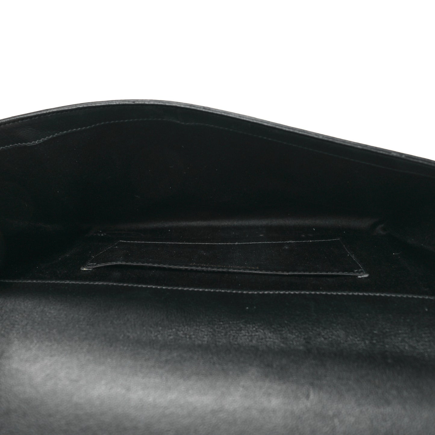 Calfskin Monogram Large Belle De Jour Clutch Black