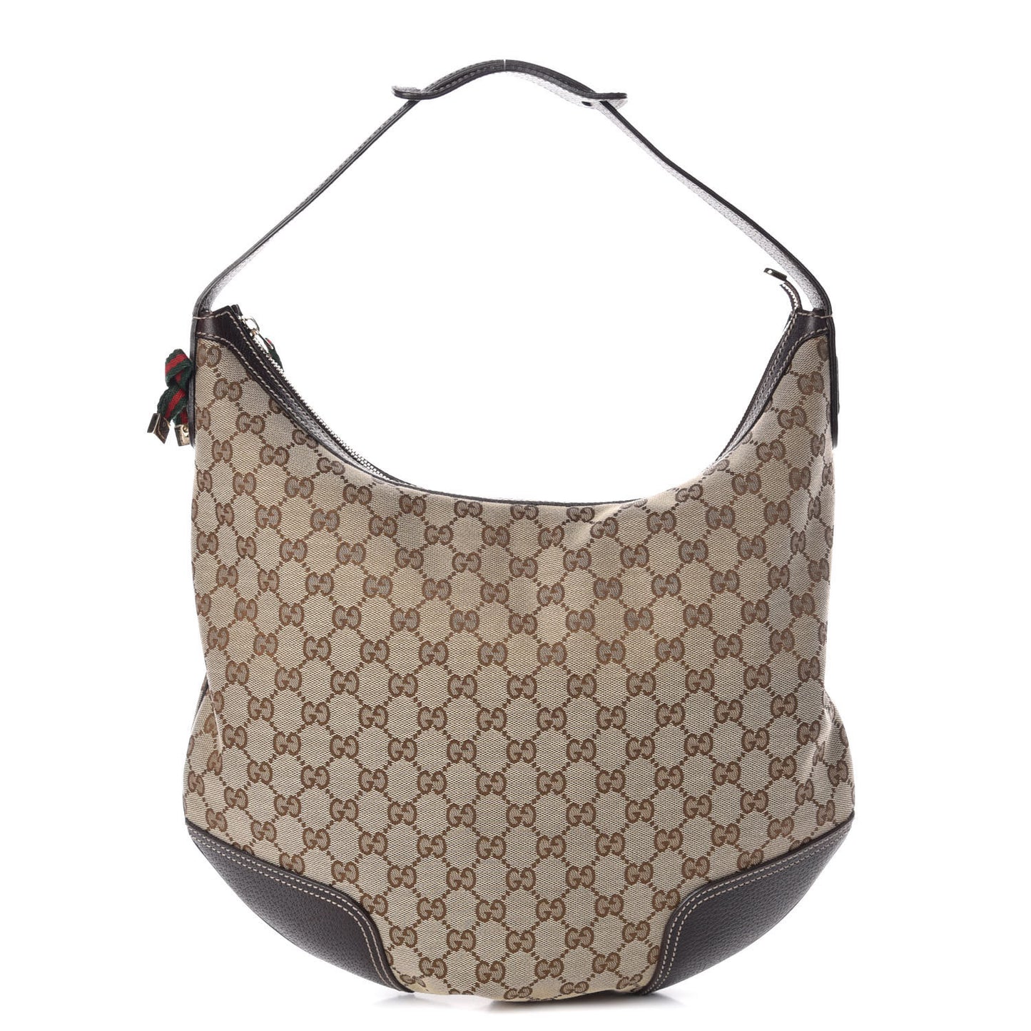 Monogram Large Princy Hobo Dark Brown