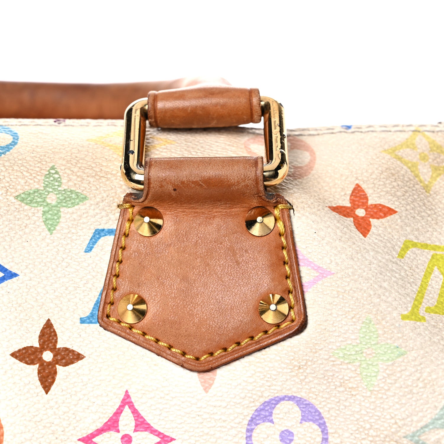 Louis Vuitton Monogram Multicolor Speedy 30 White 17 of 38