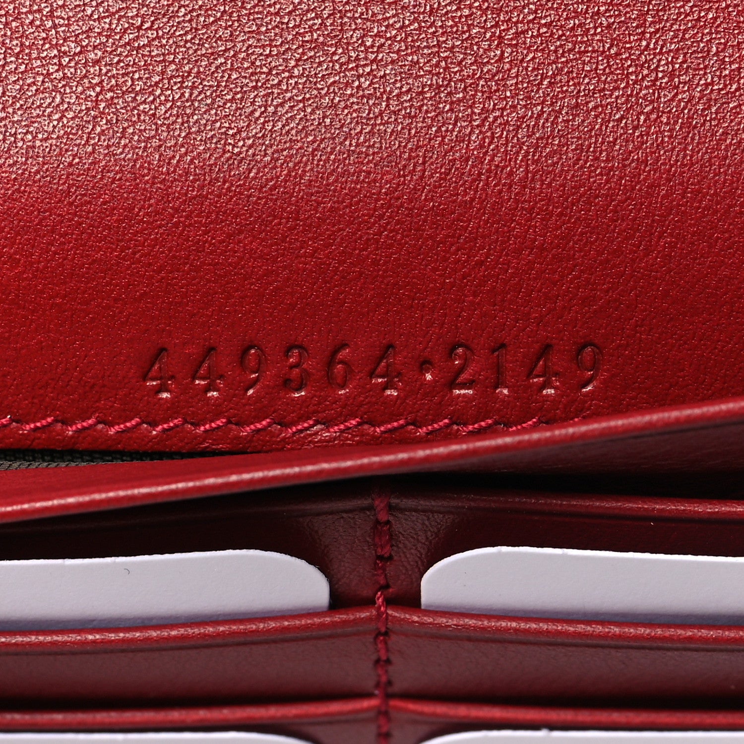 Gucci Soft Microssima Continental Zip Wallet Red 8 of 9