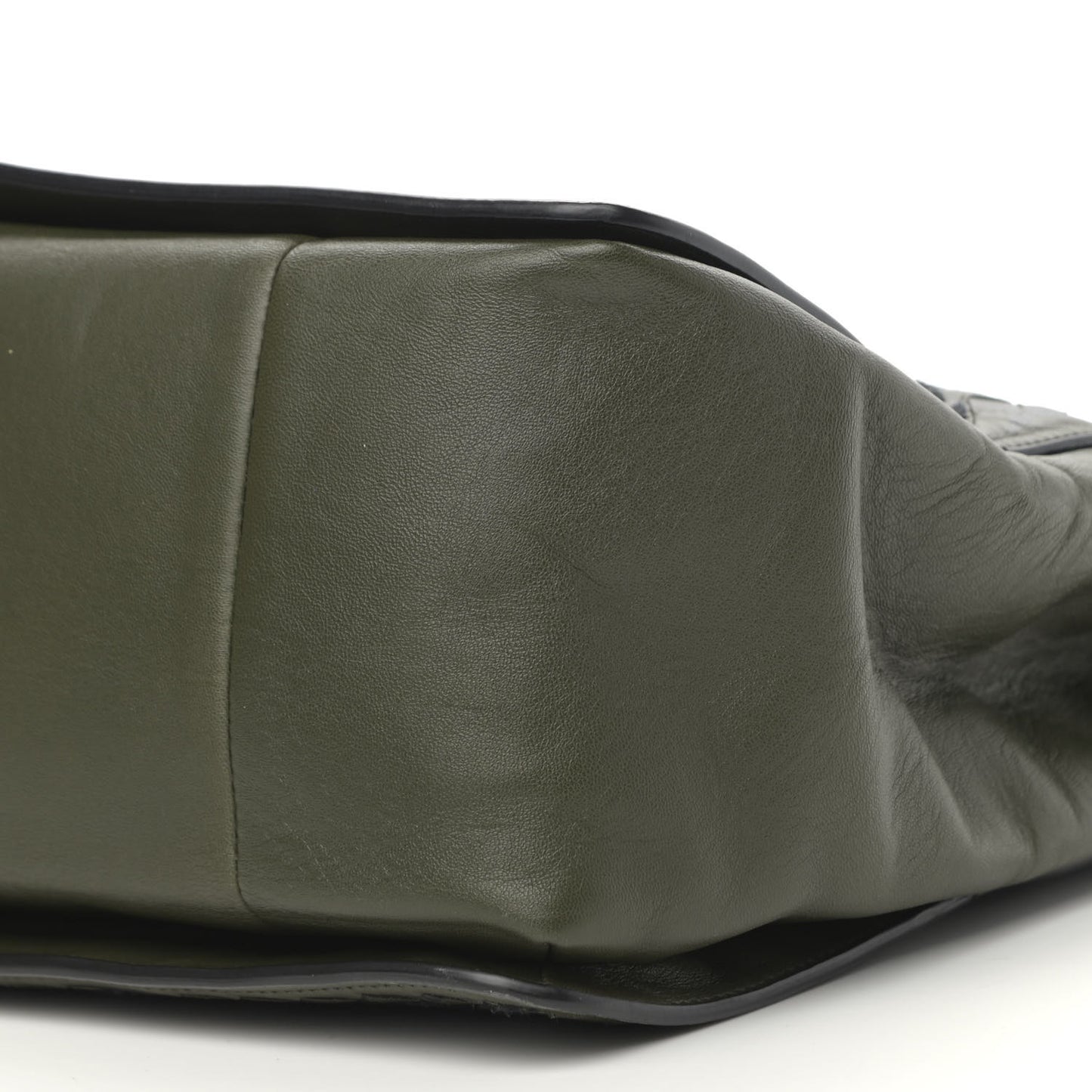 Nappa Intrecciato Tote Green