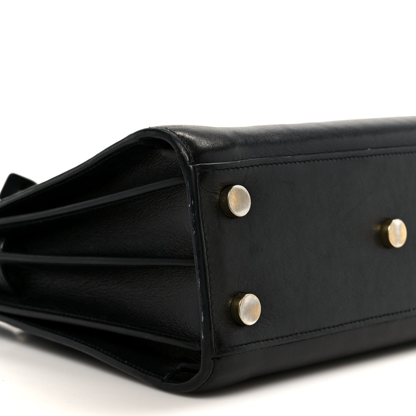Calfskin Nano Sac De Jour Black
