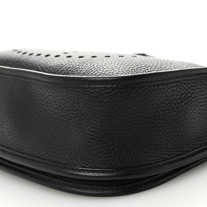 Hermes Taurillon Clemence EVELYNE III PM Black 10 of 10