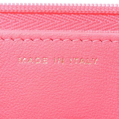 Chanel Caviar Quilted Sweetheart Wallet On Chain WOC Fuchsia 7 of 12