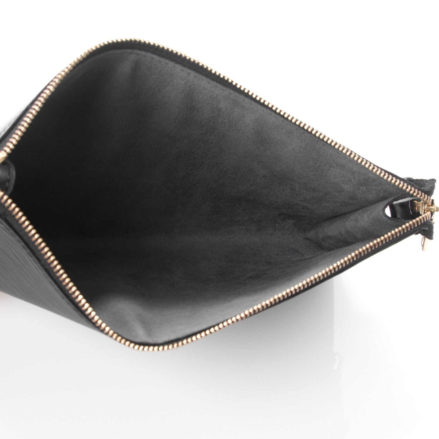 Louis Vuitton Epi Pochette Accessories 24 Black 5 of 7